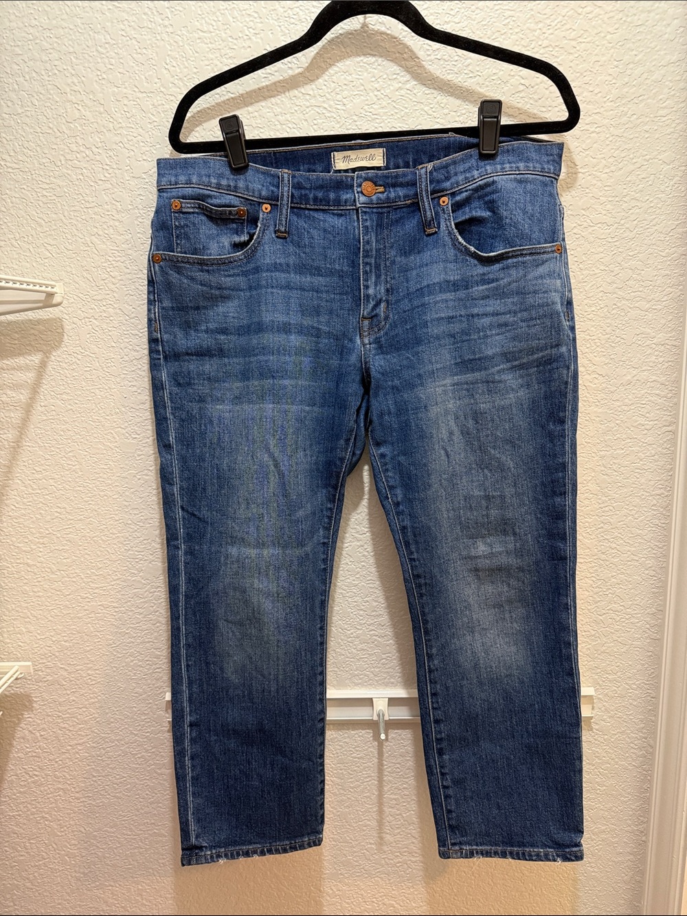 Madewell Blue Cropped Women's Jeans